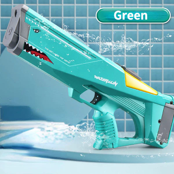 Electric Water Gun for Kids & Adults | مسدس مائي أوتوماتيكي قوي للمرح الصيفي